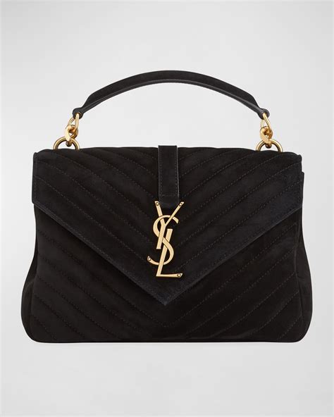 ysl college suede